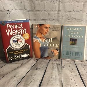 NWT Set of 3 Women’s & Men’s Health & Fitness Books